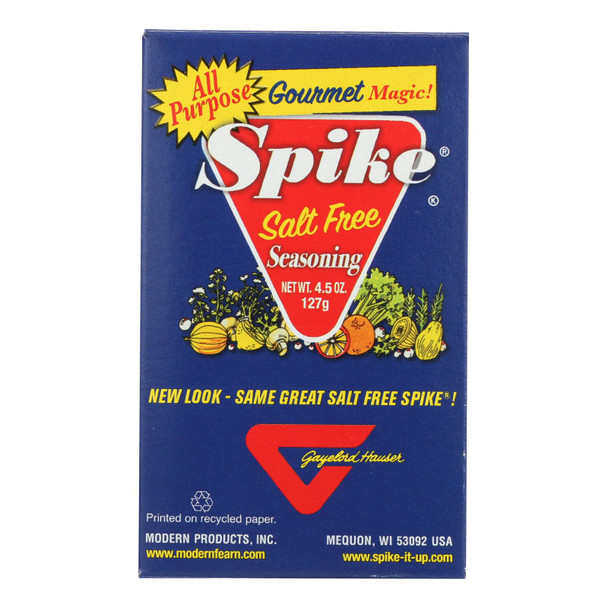 Modern Products - Spike Salt Free - 1 Each - 4.5 OZ