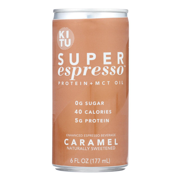 Kitu - Coffee Super Espresso Caramel - Case of 12 - 6 OZ