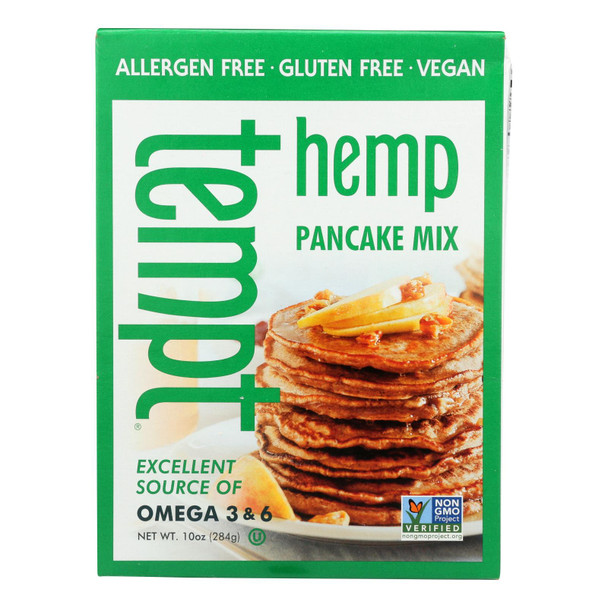 Tempt - Pancake Mix Hemp Gluten Free - Case of 6 - 10 OZ