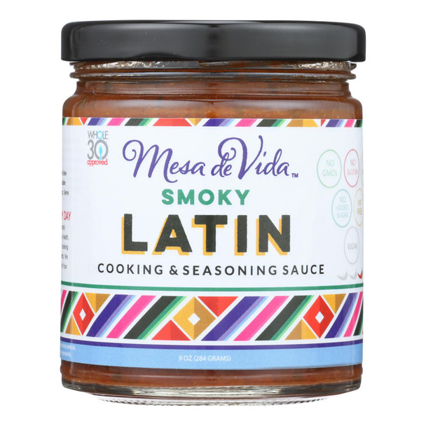 Mesa De Vida - Cookng Sauce Smky Ltn Grmet - Case of 6-9 OZ