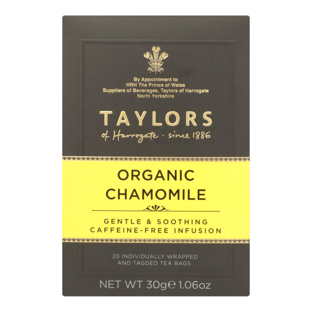 Taylors Of Harrogate - Tea Chamomile - Case of 6 - 20 BAGS