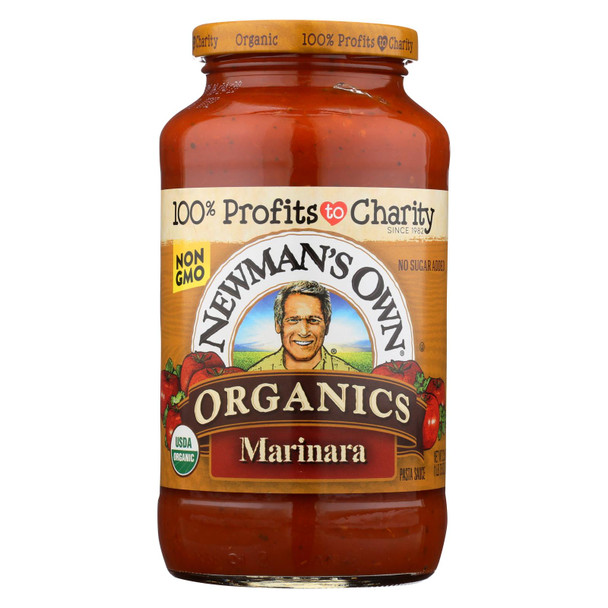 Newman's Own Organics Newman's Own, Organics Marinara Pasta Sauce - Case of 8 - 23.5 FZ