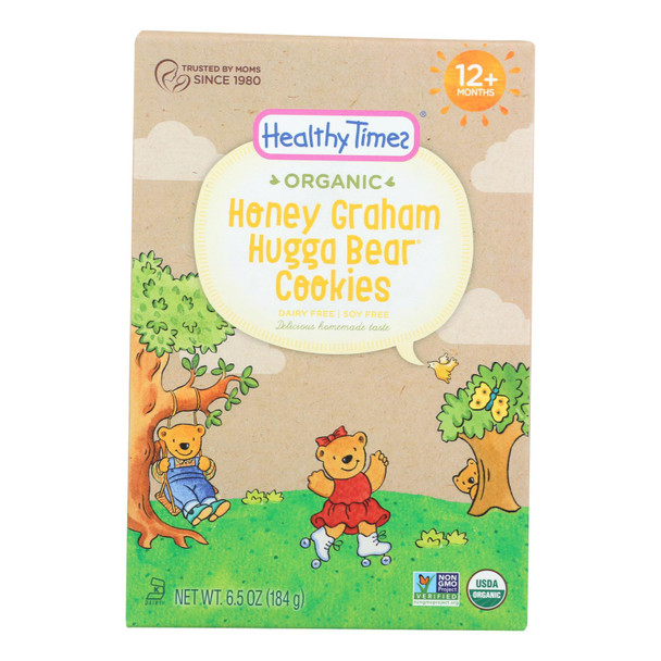 Healthy Times - Cookie Hugga Bear Hny - Case of 6 - 6.5 OZ