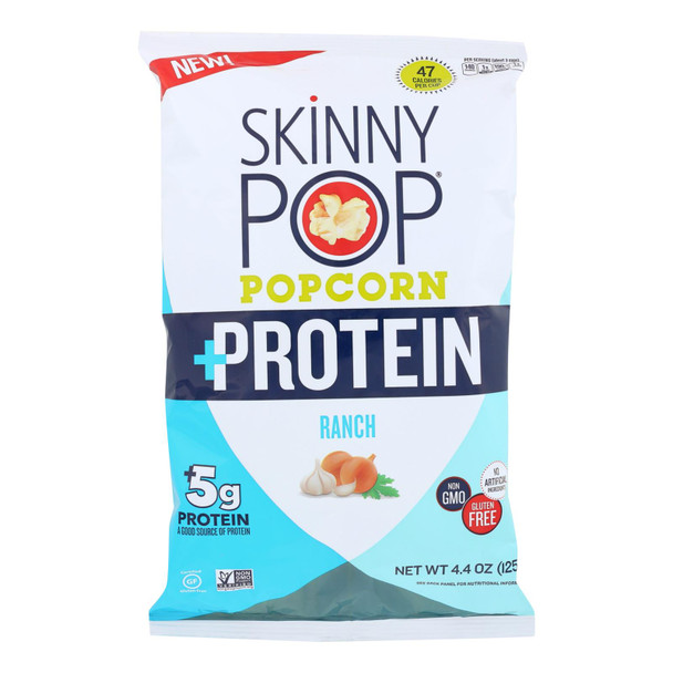 Skinny Pop Ranch Popcorn - Case of 6 - 4.4 OZ