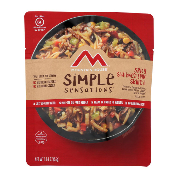 Simple Sensations - Bowl Spicy Southwst Skllet - Case of 6 - 1.94 OZ