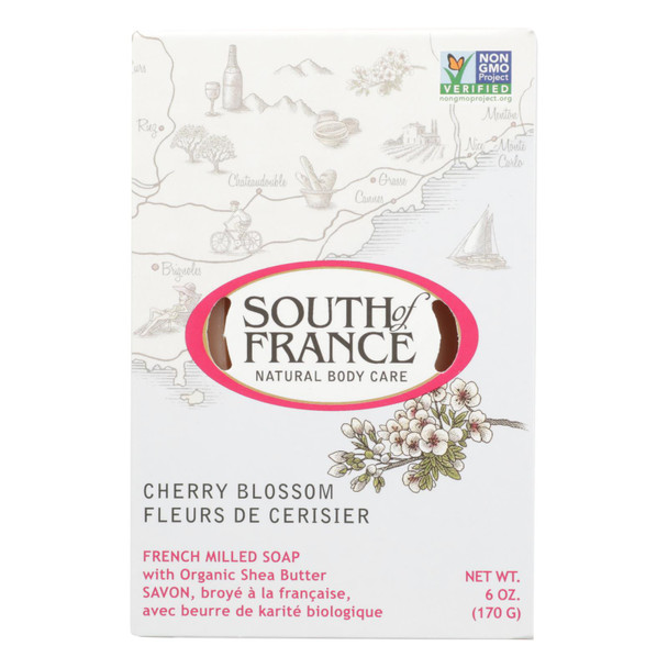 South Of France - Bar Soap Cherry Blssm - 1 Each - 6 OZ