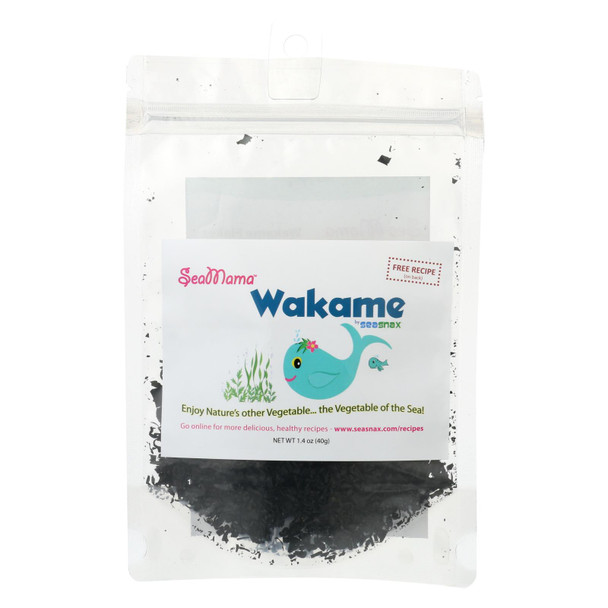 Seasnax Wakame Flakes - Case of 12 - 1.4 OZ