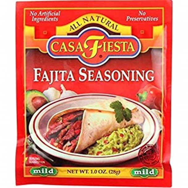 Casa Fiesta Fajita Seasoning - Case of 24 - 1 OZ