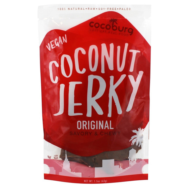 Forreal Foods - Coconut Jrky Original Vegan - Case of 8 - 1.5 OZ