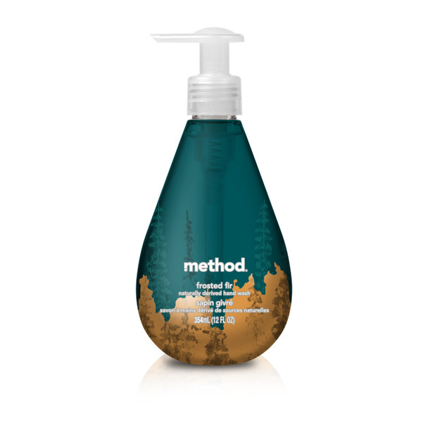 Method Products Inc - Handwash Gel Frosted Fir - Case of 6 - 12 FZ