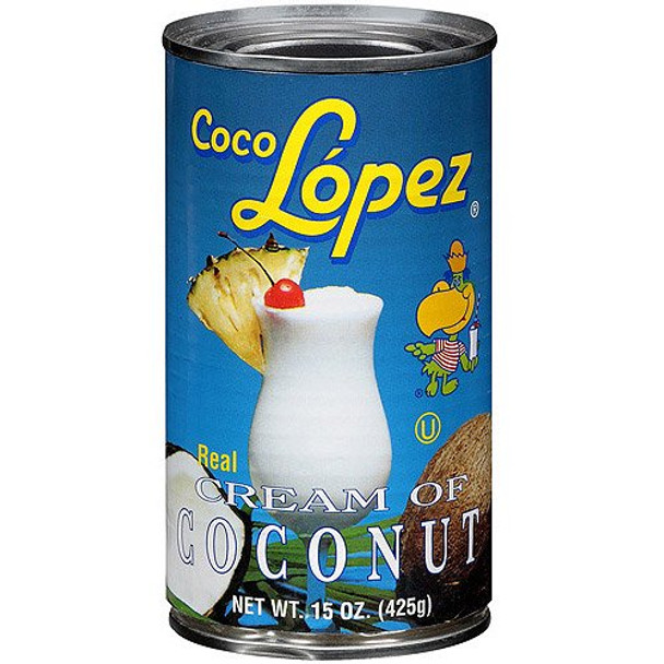 Coco Lopez Real Cream Of Coconut - Case of 12 - 15 FZ