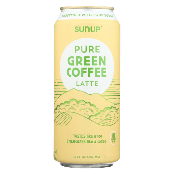 Sunup - Coffee Rtd Green Sweet Latte - Case of 12 - 15 FZ