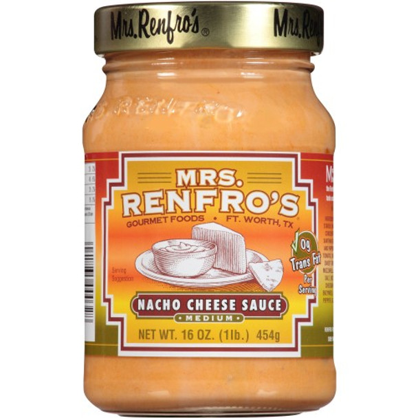 Mrs. Renfro's Nacho Cheese Sauce - Case of 6 - 16 OZ