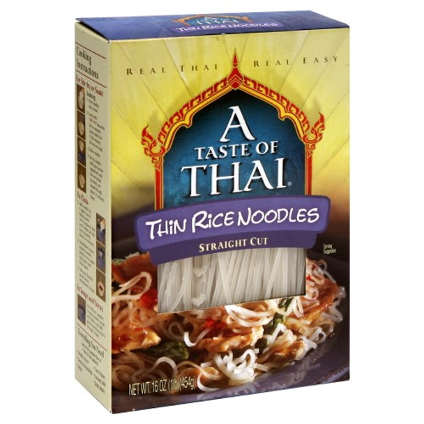 Taste Of Thai - Noodles Thin Rice - Case of 6 - 16 OZ
