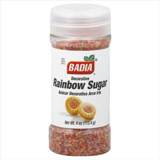 Badia Spices - Sugar Rainbow - Case of 8 - 4 OZ
