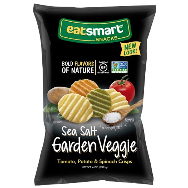 Eatsmart - Veggie Crisp Garden - Case of 12 - 6 OZ