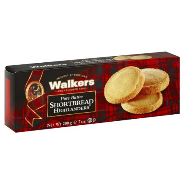 Walkers Shortbread - Cookies Shortbread - Case of 12 - 7 OZ