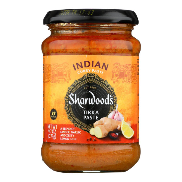 Sharwood Indian Curry Paste, Tikka Paste - Case of 6 - 9.7 OZ