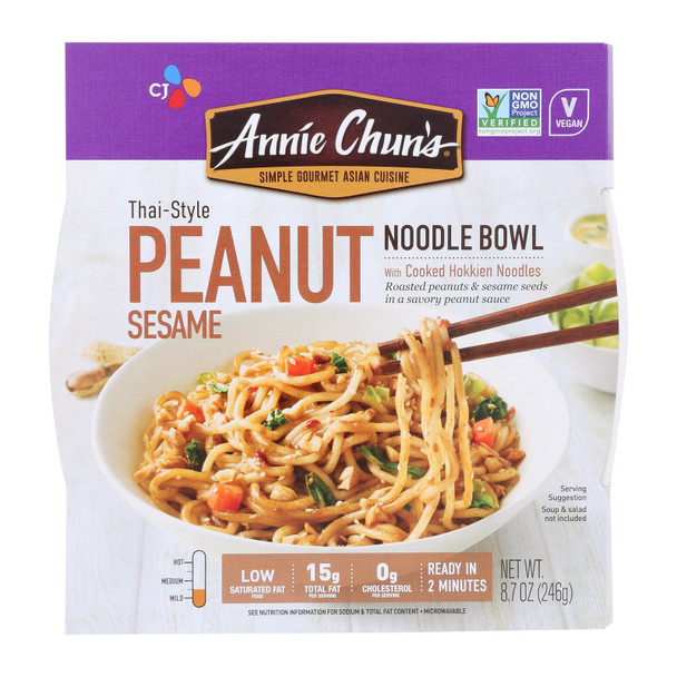 Annie Chun's Noodle Bowls  - Case of 6 - 8.7 OZ