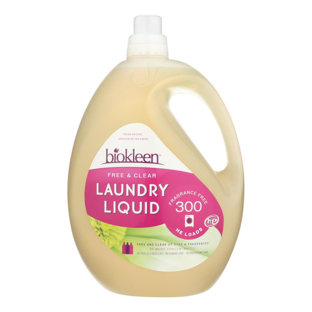 Biokleen Free & Clear Laundry Liquid  - 1 Each - 150 FZ