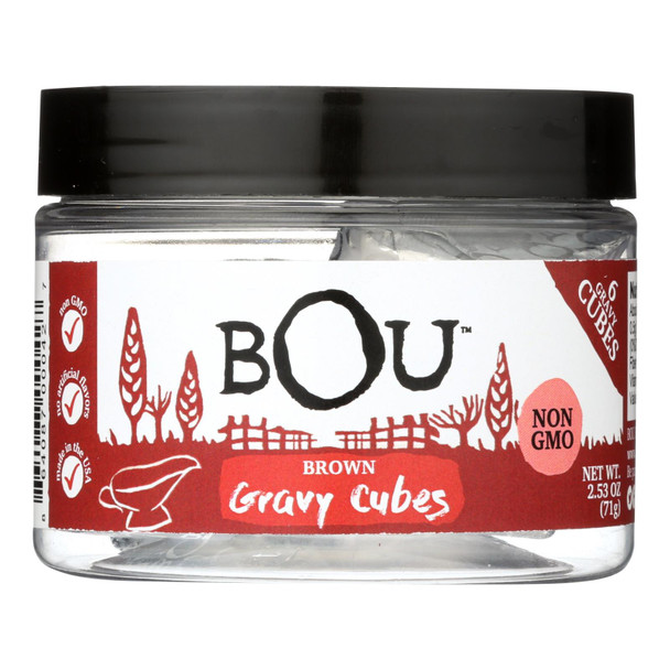 Bou - Gravy Cubes Brown 6 Ct - CS of 6-2.53 OZ