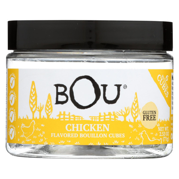 Bou - Bouillon Cube Chicken 6ct - CS of 6-2.53 OZ