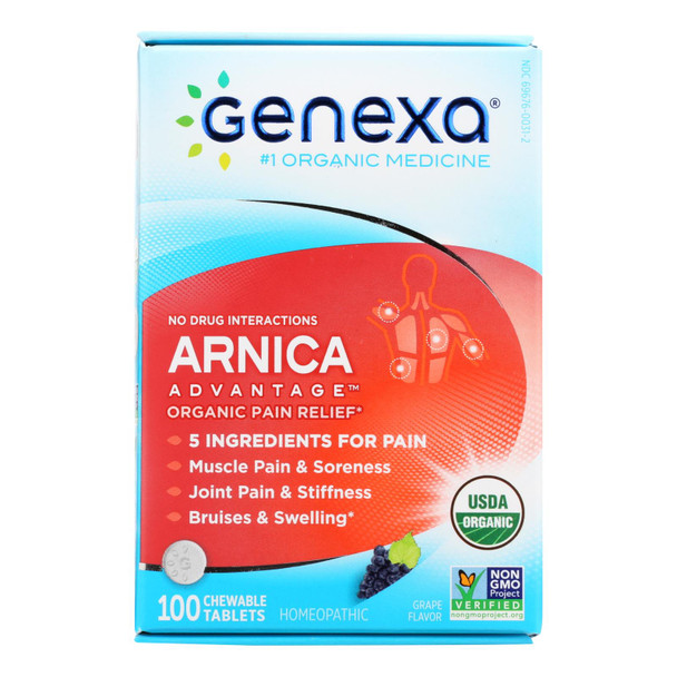 Genexa Arnica Advantage Pain Relief  - 1 Each - 100 TAB