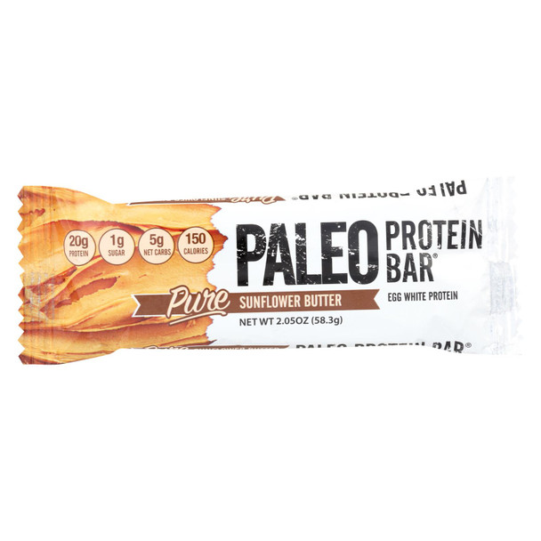 Julian Bakery Paleo Protein Bar  - Case of 12 - 2.08 OZ