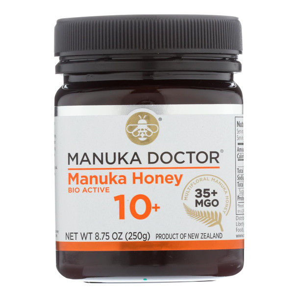 Manuka Doctor 10+Bio Active Manuka Honey  - Case of 6 - 8.75 OZ