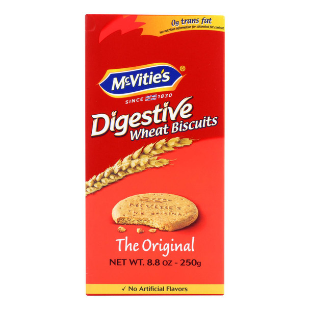 Mcvitie's Digestive Wheat Biscuits  - Case of 12 - 8.8 OZ