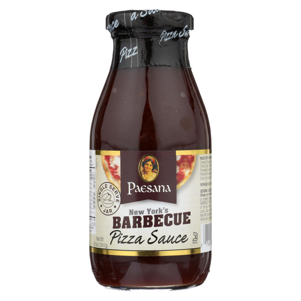 Paesana New York's Barbecue Pizza Sauce  - Case of 6 - 8.5 OZ