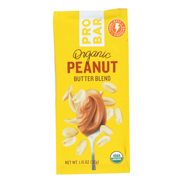 Probar Organic Peanut Butter + Yerba Mate  - Case of 10 - 1.15 OZ
