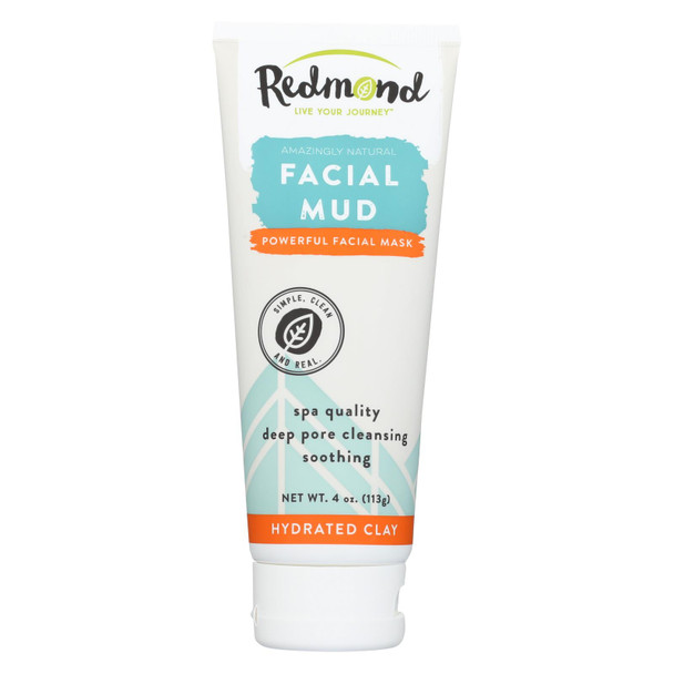 Redmond Clay, Facial Mud,  - 1 Each - 4 OZ