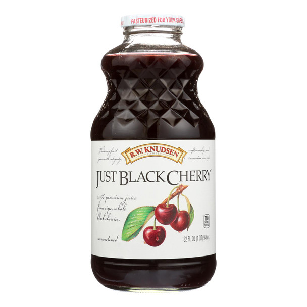 Rw Knudsen Just Black Cherry Juice  - Case of 6 - 32 FZ