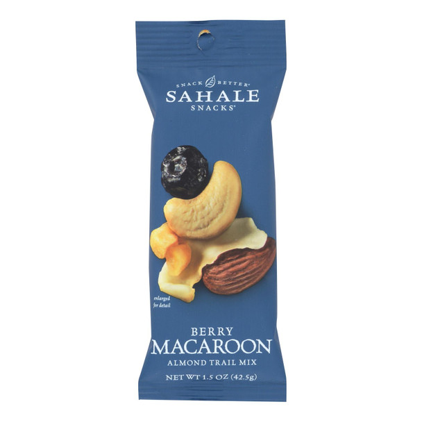 Sahale Berry Macaroon Almond Trail Mix  - Case of 9 - 1.5 OZ