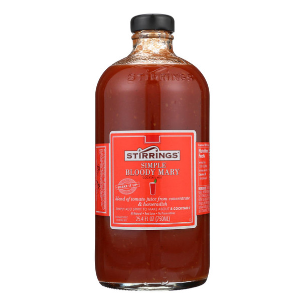 Stirrings Cocktail Simple Bloody Mary Mix  - 1 Each - 750 ML