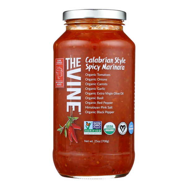 The Vine Marinara, Calabrian Style,  - Case of 6 - 25 OZ