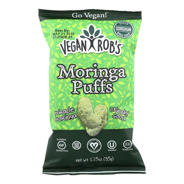 Vegan Rob's Moringa Puffs  - Case of 24 - 1.25 OZ