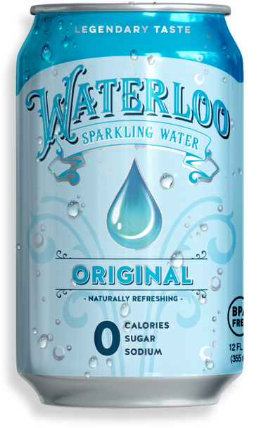 Waterloo's Sparkling Water  - Case of 2 - 12/12 FZ