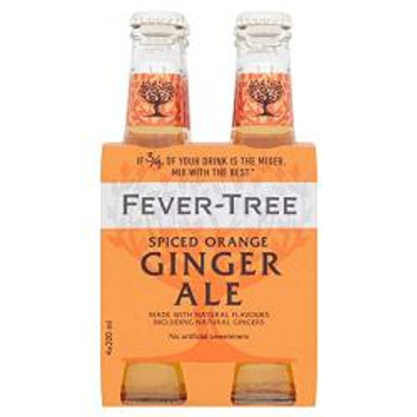 Fever-tree - Ginger Ale Spiced Orange - Case of 6 - 4/6.8 FZ