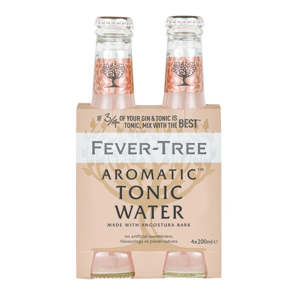 Fever-tree - Tonic Water Aromatic - Case of 6 - 4/6.8 FZ