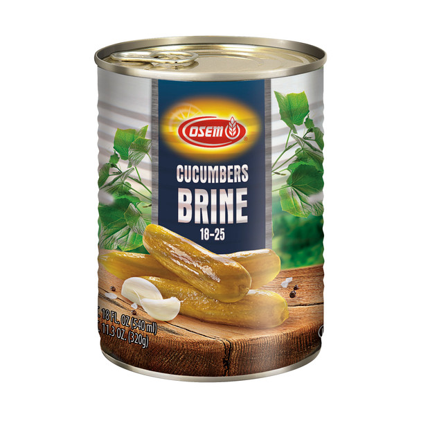 Osem - Pckles Cucmbr Brine 18-25 - Case of 12 - 18.3 FZ