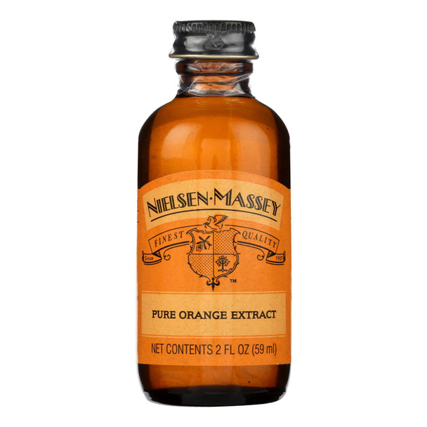Nielsen-Massey Pure Orange Extract  - Case of 8 - 2 OZ
