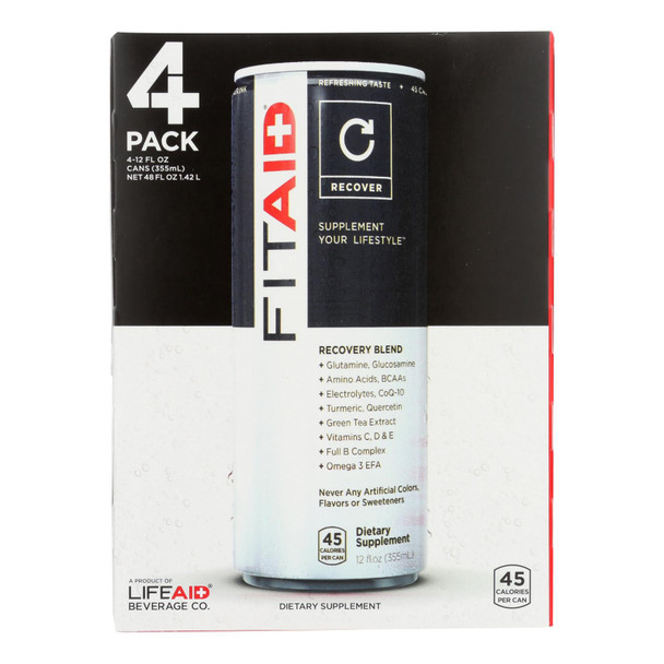 Lifeaid Beverage Company - Fitaid - Case of 6-4/12 FZ
