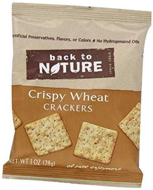 Back To Nature - Cracker Grb N Go Wheat - Case of 100-1 OZ