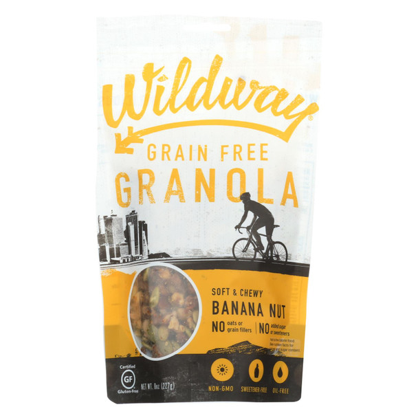 Wildway - Gran Green Free Banana Nut - Case of 6 - 8 OZ