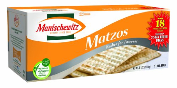 Manischewitz - Matzo 5s Kosher for Passover - Case of 6-5 LB