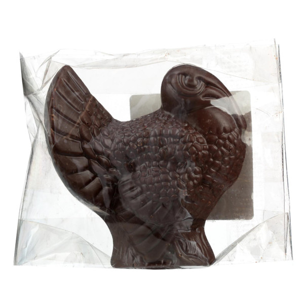 Emvi Chocolate Mini Dark Chocolate Fairtrade Turkeys  - Case of 54 - 1 OZ