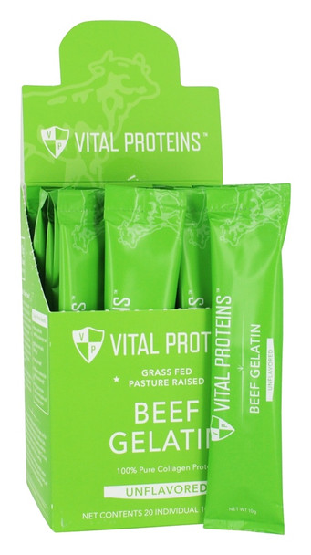 Vital Proteins Gelatin - Geef - Stick - Case of 20 - .35 oz