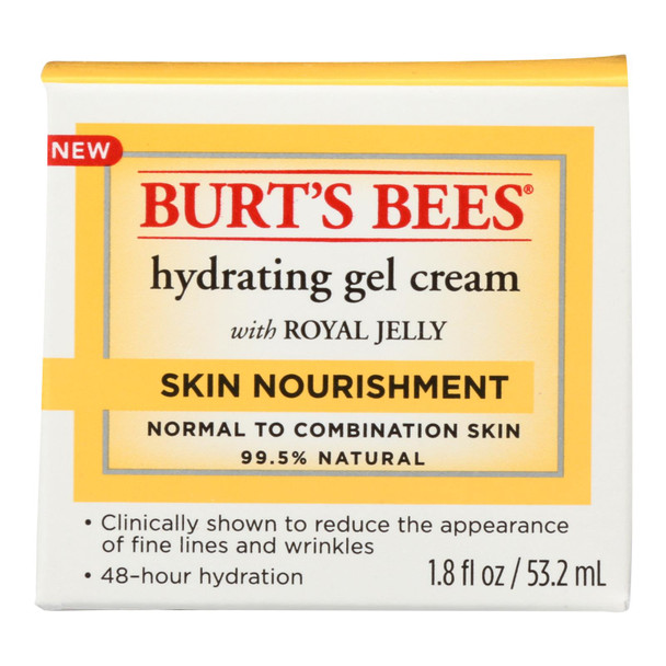 Burt's Bees Hydrating Gel Cream With Royal Jelly  - Case of 3 - 1.8 FZ